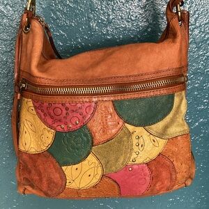 Vintage Fossil Leather Purse